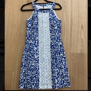 Blue and white lily pulitzer dress